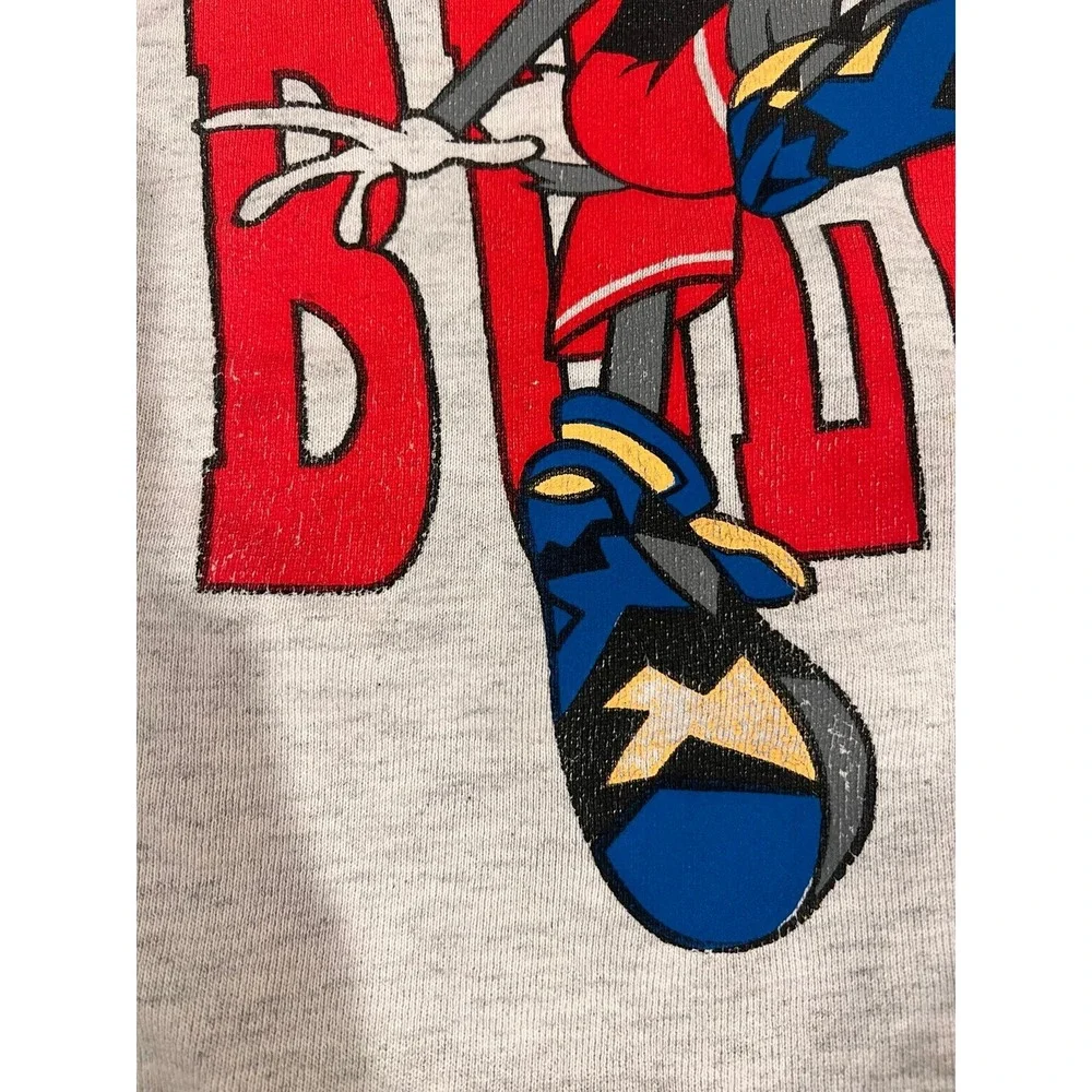 RARE‎ Vintage Bulls Bugs Bunny Jordan Crewneck Made In USA